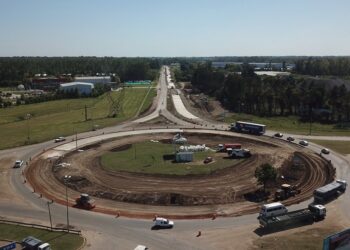 El Presidente recorrió obras de infraestructura en Moreno