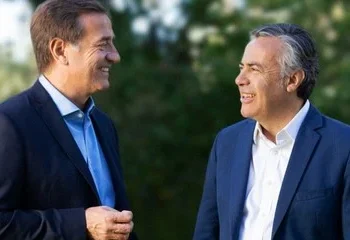 Rodolfo Suárez lanzó la candidatura de Alfredo Cornejo para sucederlo como gobernador de Mendoza