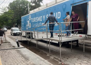 El tráiler Turismo y Salud estuvo en San Pedro de Colalao