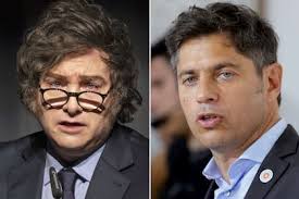  Milei peor que Kirchner, cede terreno a Kicillof.