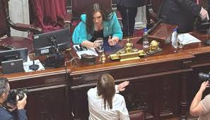  se reconfiguró el poder en el Senado y Villarruel quedó aún más aislada