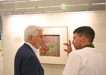 Arte en el microcentro nueva muestra: “verdes naturales” del artista juan gilli