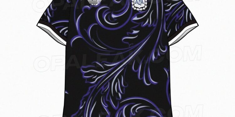 La Selección Argentina Presenta su Camiseta Alternativa para el Mundial 2026