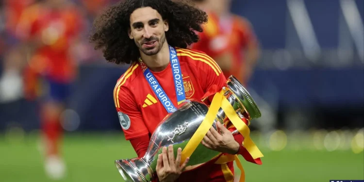 Cucurella, la estrella de España con un éxito musical en el Mundial