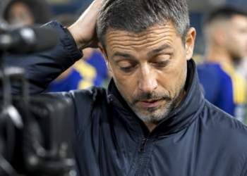 El entrenador de Recoleta habla sin filtros tras la derrota ante Boca en la Copa Sudamericana