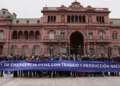 Pymes marcharon a Plaza de Mayo y reclamaron medidas ante la caída de la actividad industrial