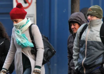Se emite alerta amarilla por frío extremo en Buenos Aires, Santa Cruz y Entre Ríos para este lunes