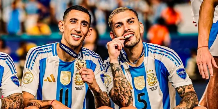 Ángel Di María critica las sanciones a Paredes y Molina tras los incidentes en la final del Mundial