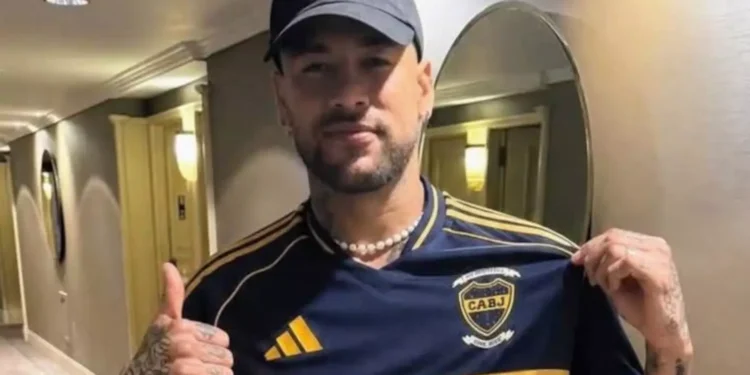 Neymar celebra el avance de Boca Juniors a la final de la Copa Sudamericana: una señal hacia Paredes y su enfrentamiento personal tras el festejo