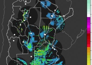 Alerta amarilla por tormentas en tres provincias para hoy